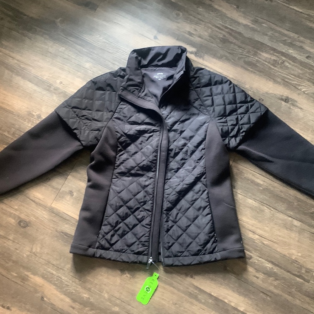 Zuda quilted black jacket